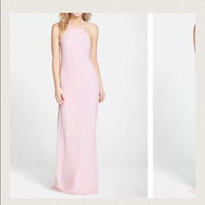 purple formal maxi dress